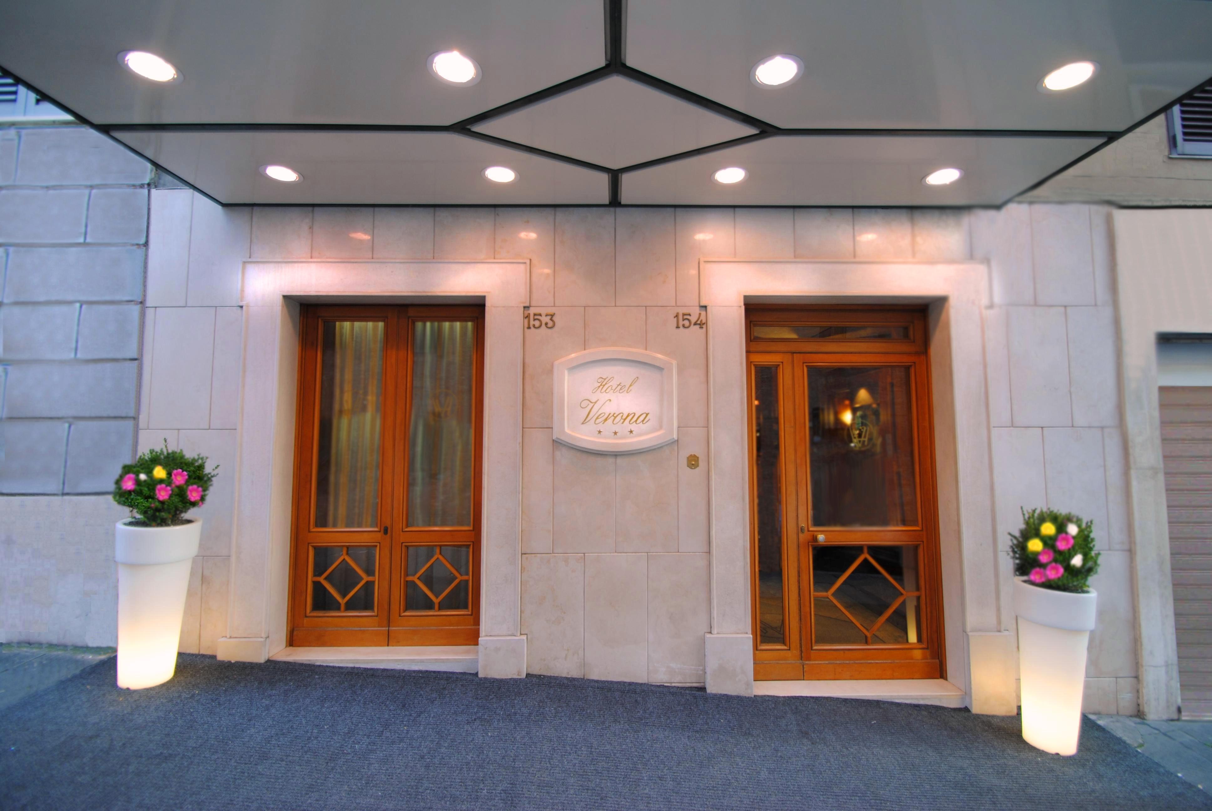 Hotel Verona Roma Exterior foto
